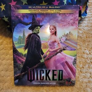 UNOPENED Wicked 4K Ultra HD + Blu-ray
